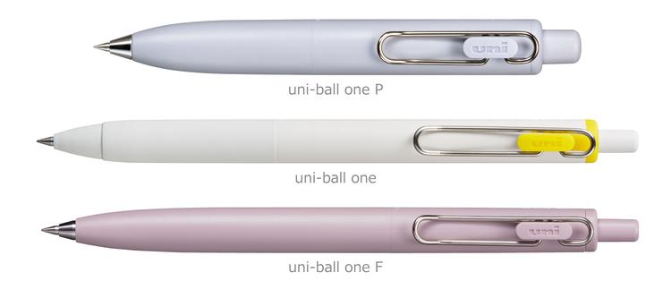 uni-ball one P　uni-ball one　uni-ball one F