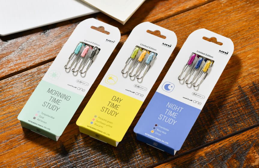 ユニボール ワン 朝・昼・夜カラー