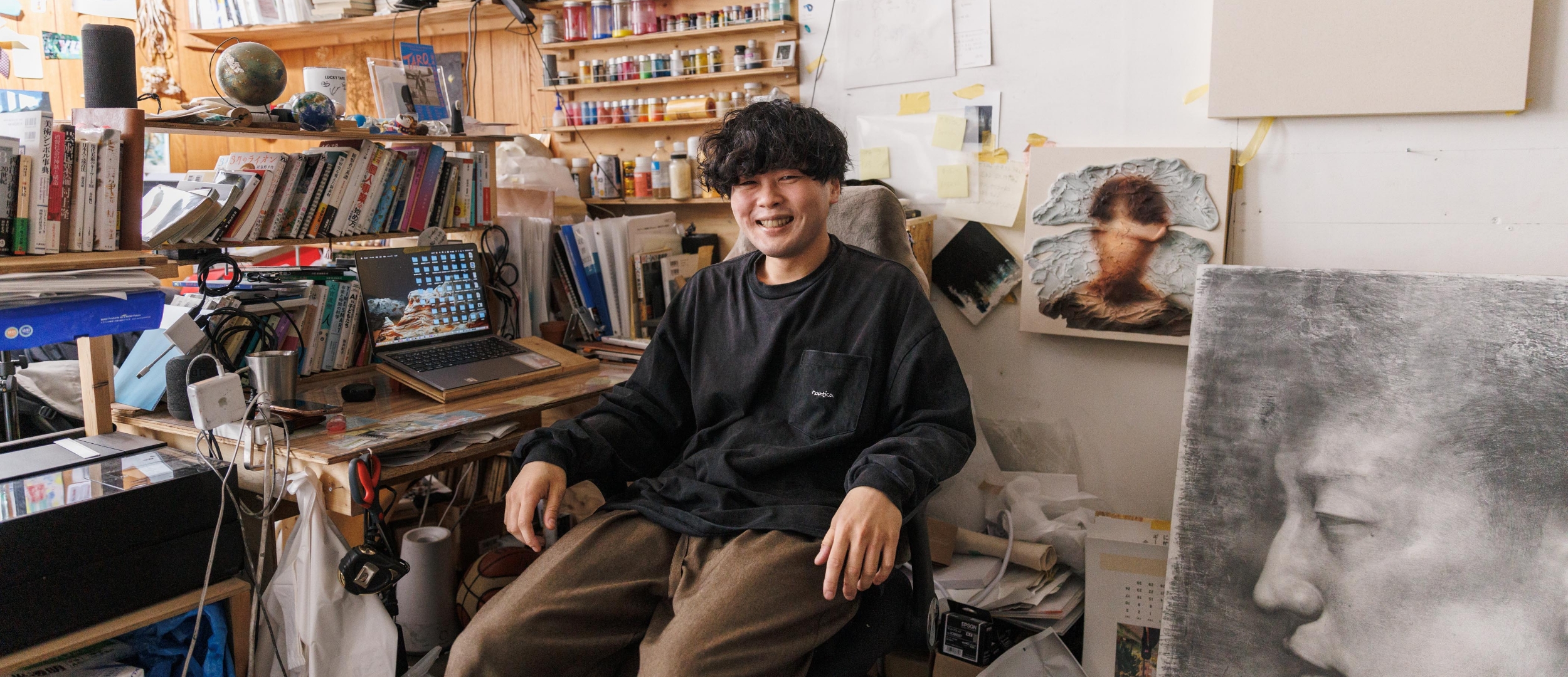 川端健太さん（画家）